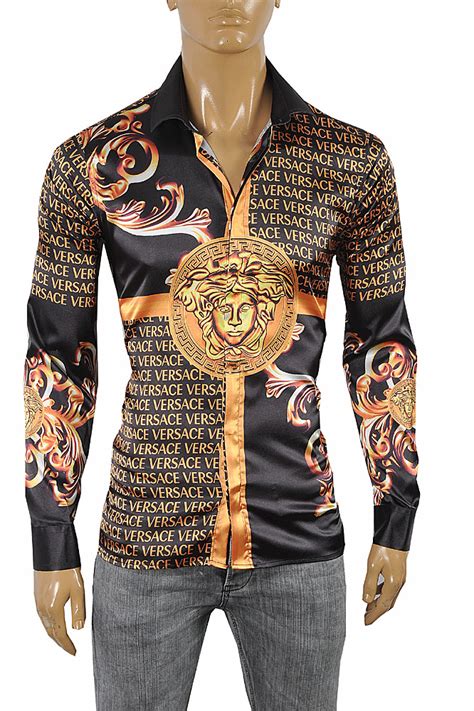 versace designer shirts